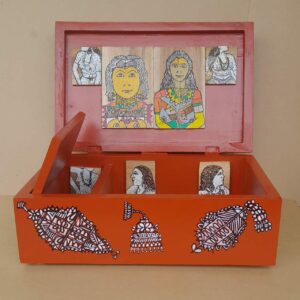 Painted jewellery boxes by Bholla Sreekanth Kurva 