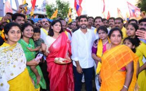 The TDP will surely form the government in 2024, says N Lokesh. (Supplied)
