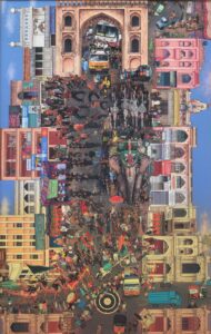 Muharram on display at Kalakriti Art Gallery, Hyderabad.