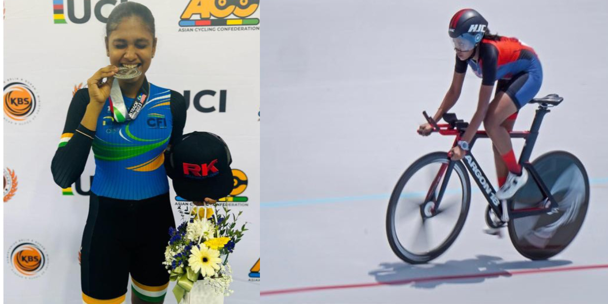 Meet JP Dhanyadha, the first Indian cyclist to win Junior Asian Silver. (Supplied)
