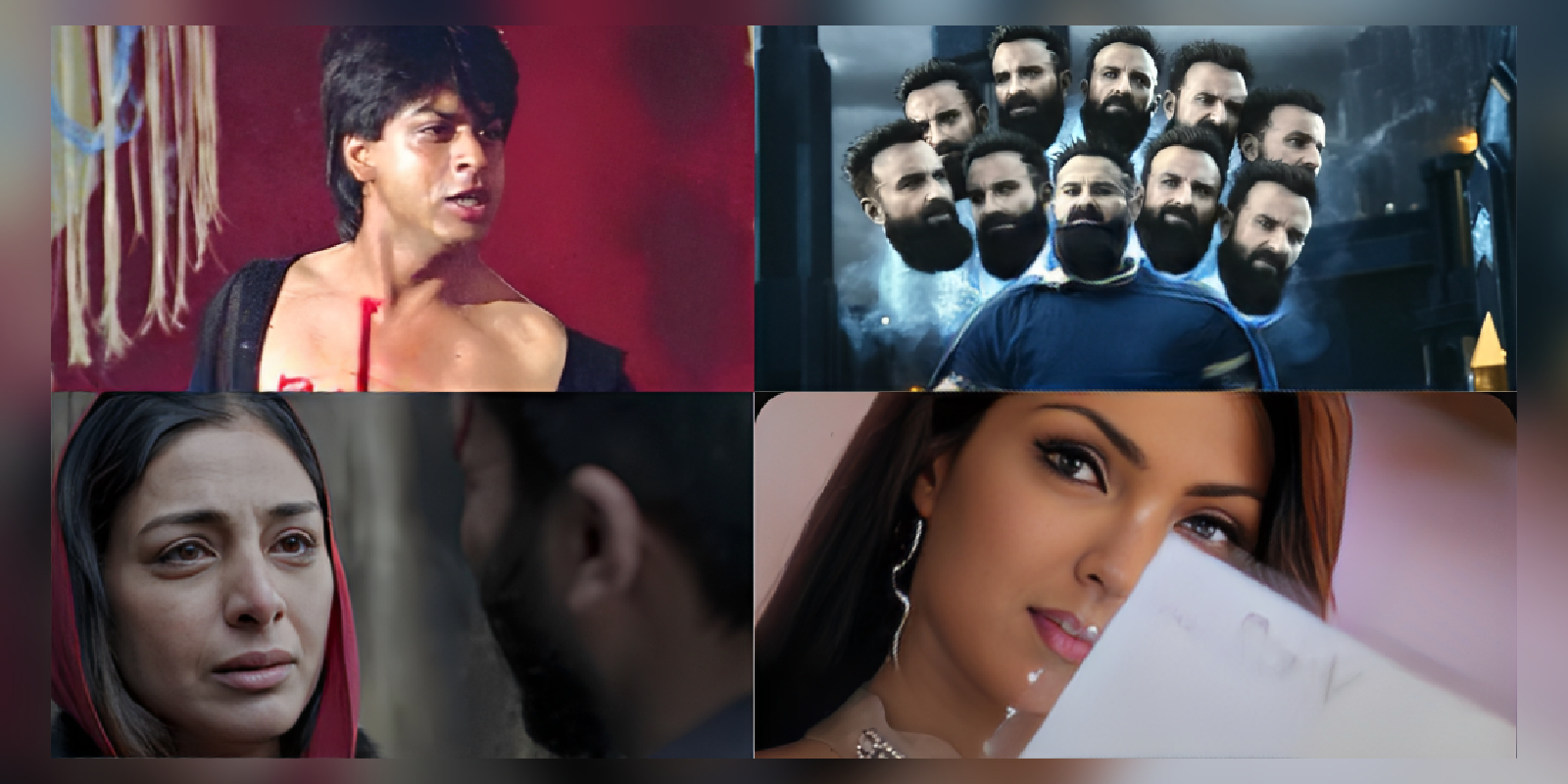 Bollywood actors in grey negative roles