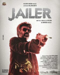 poster of Rajinikanth in Jailer