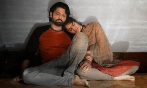 Rakshit Shetty and Rukmini Vasanth in Sapta Sagaradaache Ello - Side A