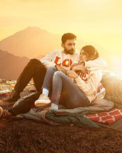 Sakshi Vaidya and Varun Tej in Gandeevadhari Arjuna