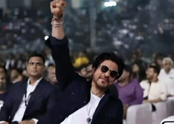 Shah Rukh Khan at the Jawan pre release event in Chennai