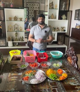 working still of Chef Chidambara