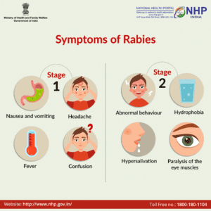 Symptoms of rabies. (NHP Facebook)