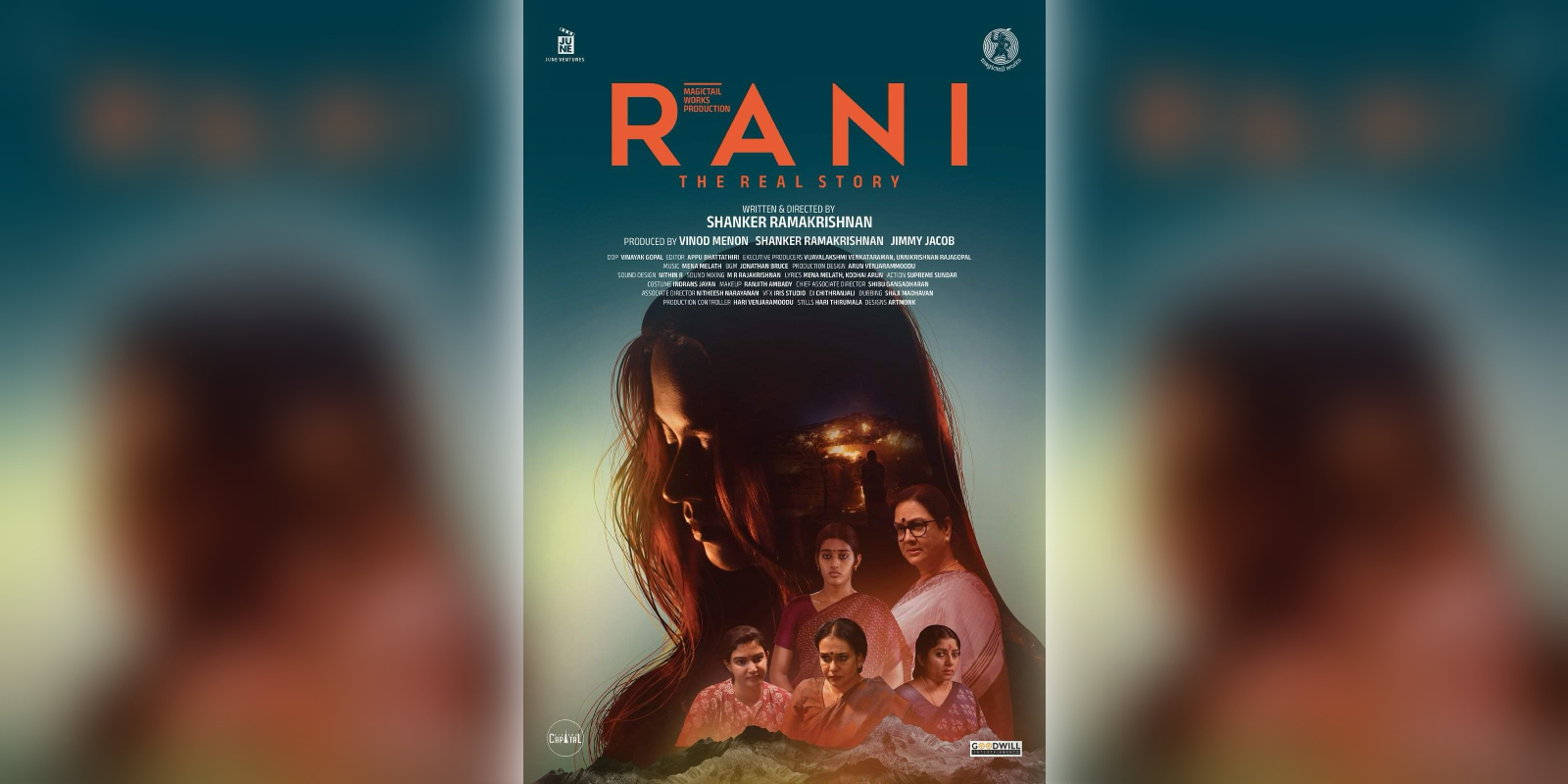 A poster of the film Rani