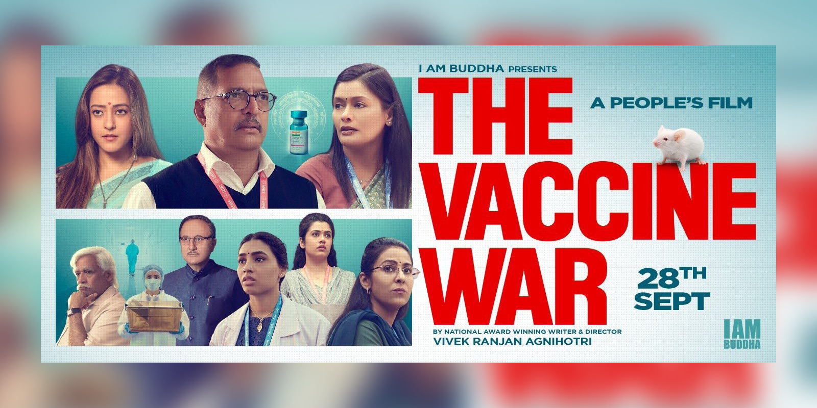 A poster of the film The Vaccine War