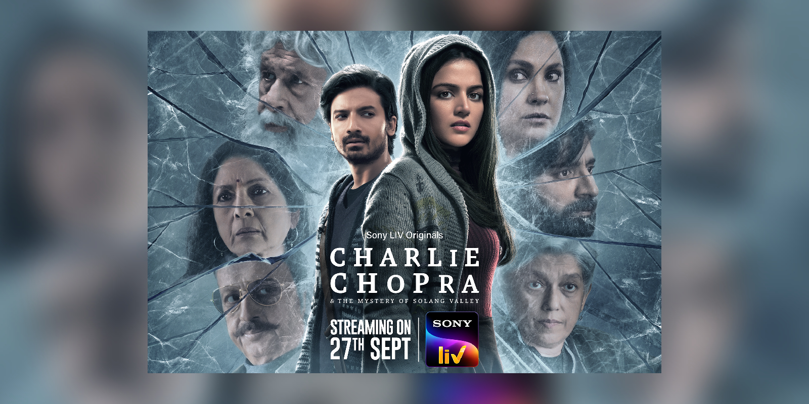 A poster of the series Charlie Chopra