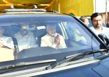 AP CID said Chandrababu Naidu is being taken to Vijayawada. (TDP/X)