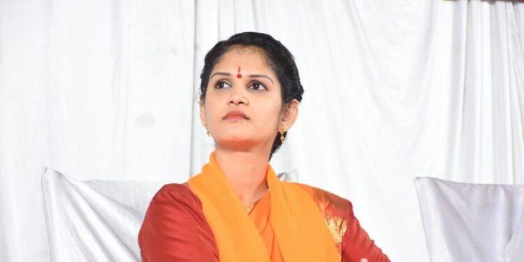 File photo of Chaitra Kundapura.