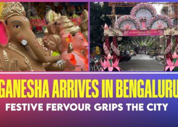 Preparations of Ganesh Chaturthi are in all swing in Namma Bengaluru.