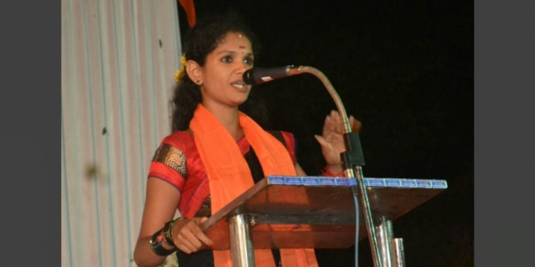 Hindutva activist Chaitra Kundapura and her seven associates arrested for duping industrialist of Rs 5 crore.