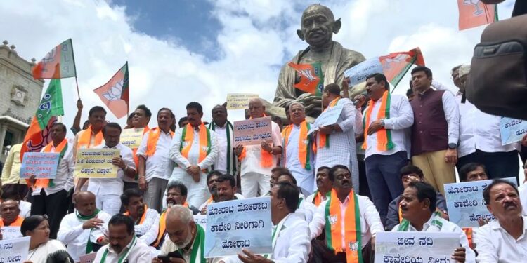 Karnataka Cauvery Tamil Nadu JD(S) BJP HD Kumaraswamy BS Yediyurappa