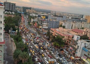 Bengaluru ORR IT Corridor Silicon City Traffic Snarl Jam