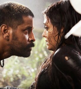 Vikram and Aishwarya Rai in Mani Ratnam's Raavan