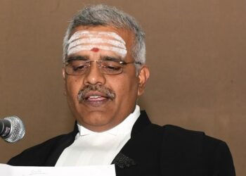 Justice Anand Venkatesh became a Madras High Court judge in 2020. (Sourced) 