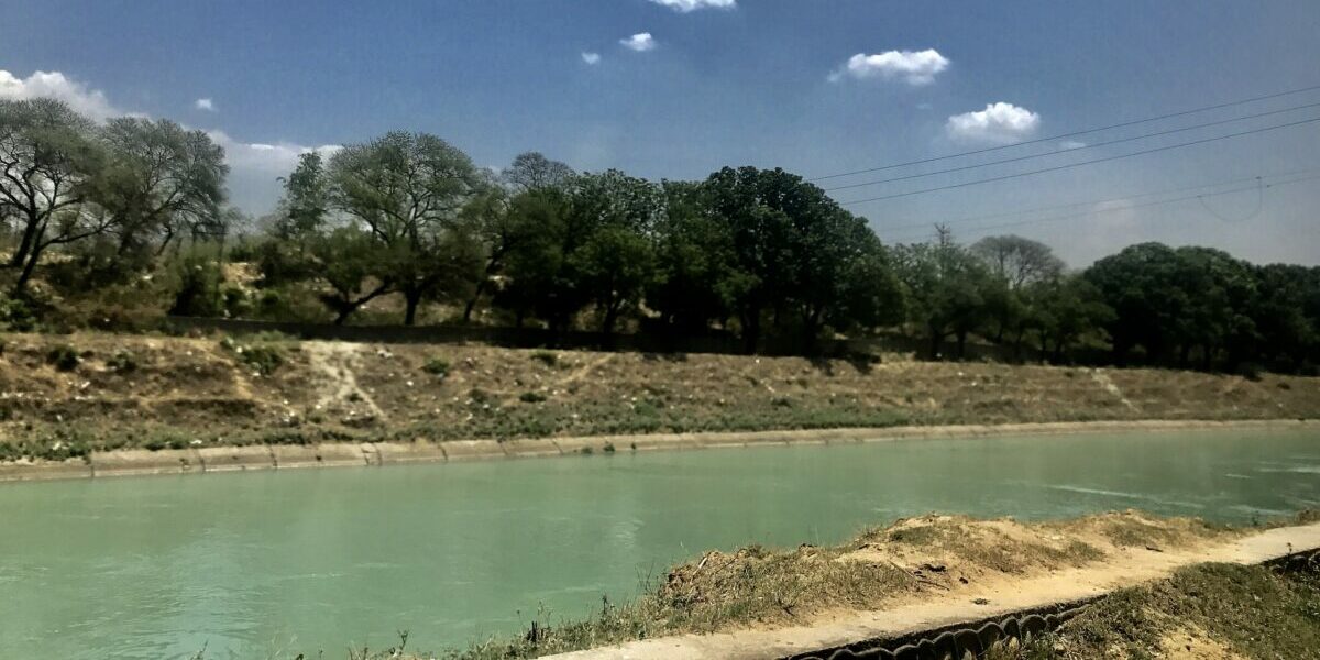 Satluj river in Punjab