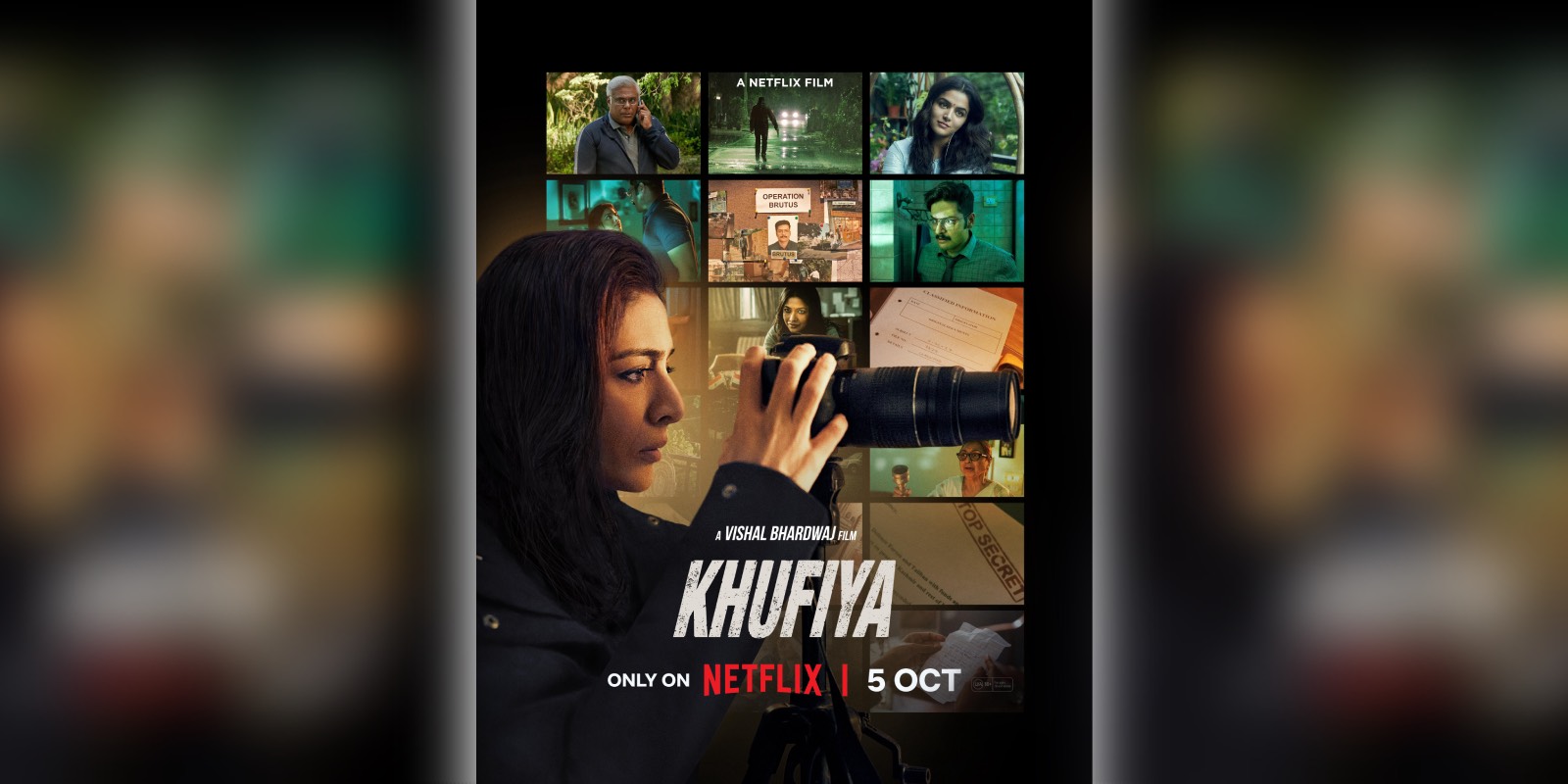 A poster of the web series Khufiya