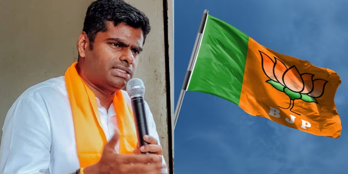 The newly-erected flagpole was put up near TN BJP chief Annamalai's house. (Commons)