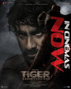 poster of Tiger Nageswara Rao telugu movie