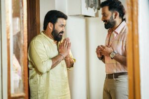 Mohanlal and Prithviraj in Bro Daddy