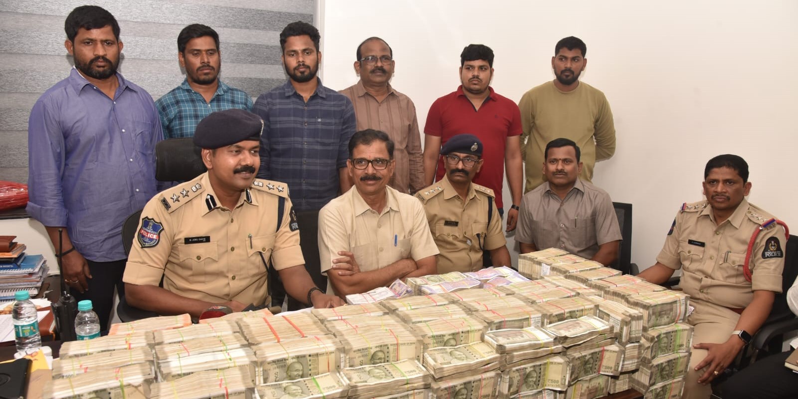 Hyderabad police seize ₹3.35 crore of unaccounted money; ₹88 lakh seized in Narsingi