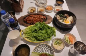 Kochi has found favourites in many of Mukbang’s chicken dishes and the pork bulgogi. (Supplied)
