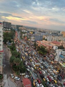 Bengaluru is considered to be a cosmopolitan, and international city, but notorious for its traffic. (X)