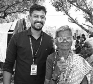 Viswanath has been a social worker for a decade and runs several other initiatives. (Supplied)