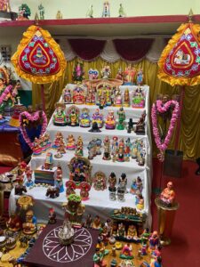 Senthil, a Madurai-based entrepreneur, initiated his Golu tradition in 2020, as a creative response to the challenges posed by the lockdown. (Supplied)