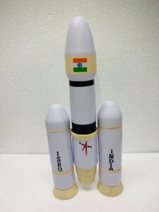 A toy tribute to Chandrayaan. (Supplied)