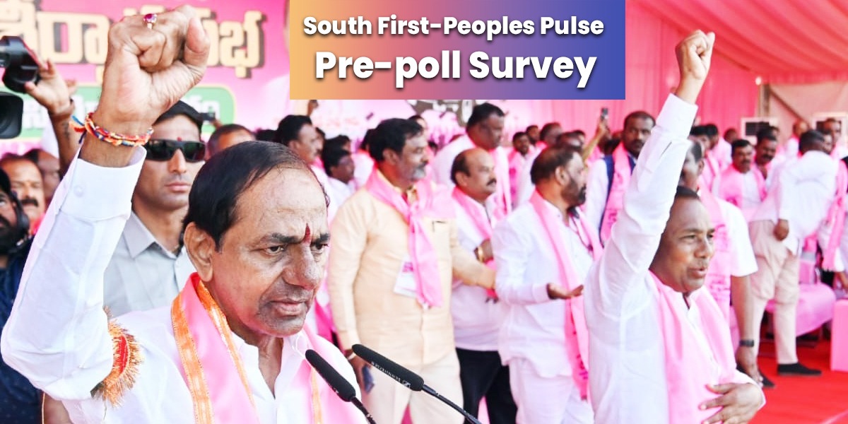South First-Peoples Pulse Pre-poll Survey: KCR remains top preference as a chief minister — by a wide margin