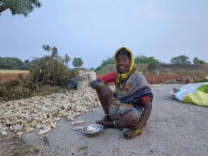 Kotte Balavva, a farming woman in the neighbouring village of Chintamadaka.