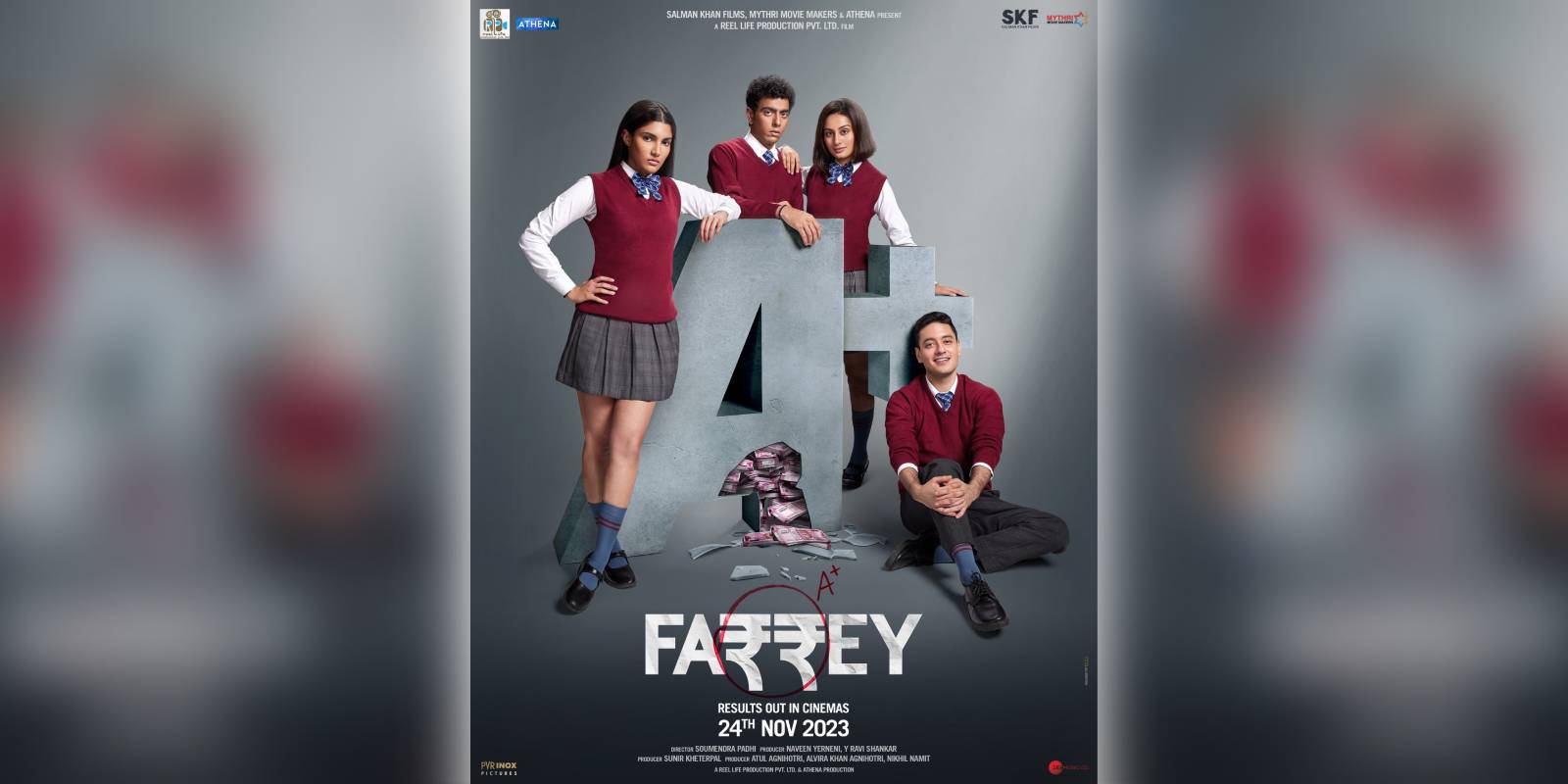 A poster of the film Farrey