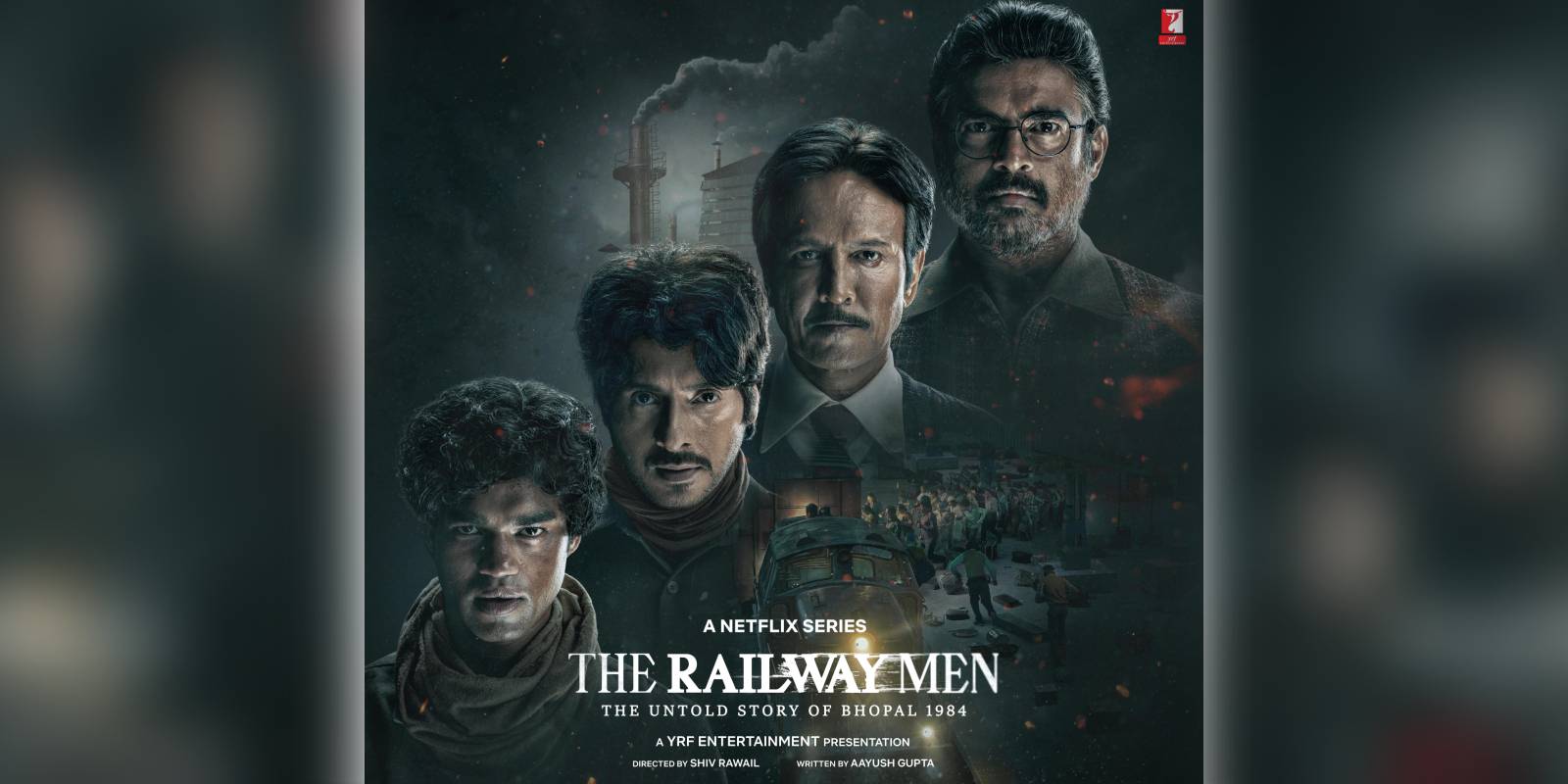A poster of the web series The Railway Men