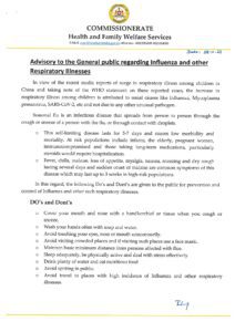 Advisory to public. (Supplied)