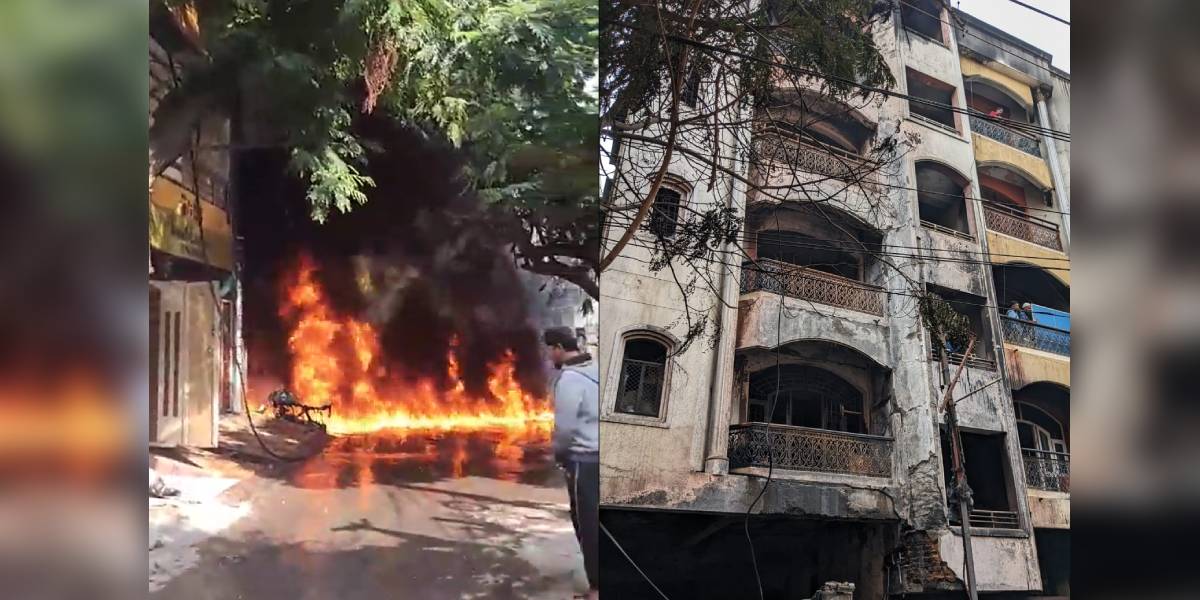 7 members of a family among 9 killed in Hyderabad fire; police hunt for  building owner - The South First