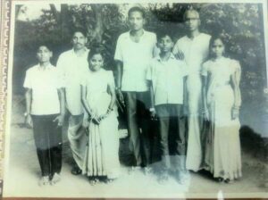 CM KCR with his family in Chintamadaka, Medak (now Siddipet) district. (Supplied X)