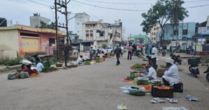 Farmers demand Rythu Bazar in Kamareddy. (Ajay Tomar/South First)