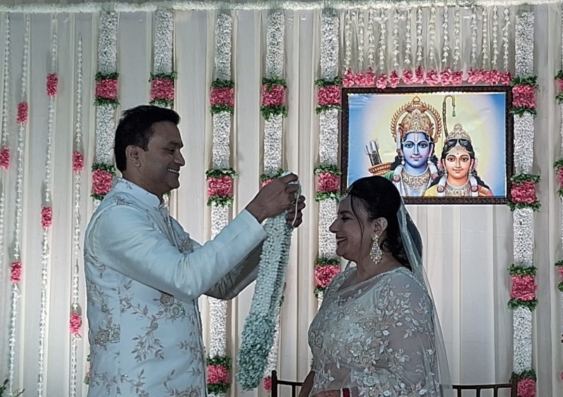 actress Pooja Gandhi weds businessman Vijay Ghorpade