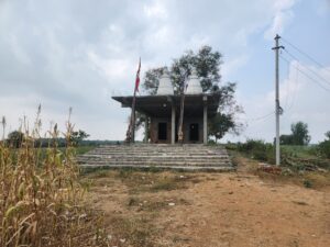 Incomplete Sevalal temple in Kowdipalle of Medak built by Narsingh Ahlawath’s family in Telangana. 