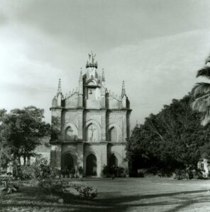 The church befor being handed over to ISRO. Photo: Supplied