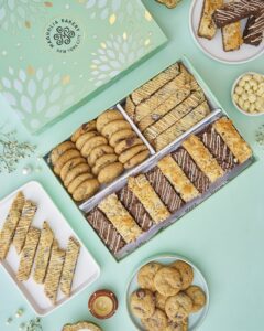 One can choose from a selection of goodies - Chocolate Chunk Cookies, Magic Cookie Bars, Double Fudge, and more. (Supplied)