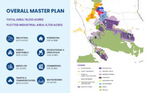 Master plan of the Hyderabad Pharma City (Supplied)