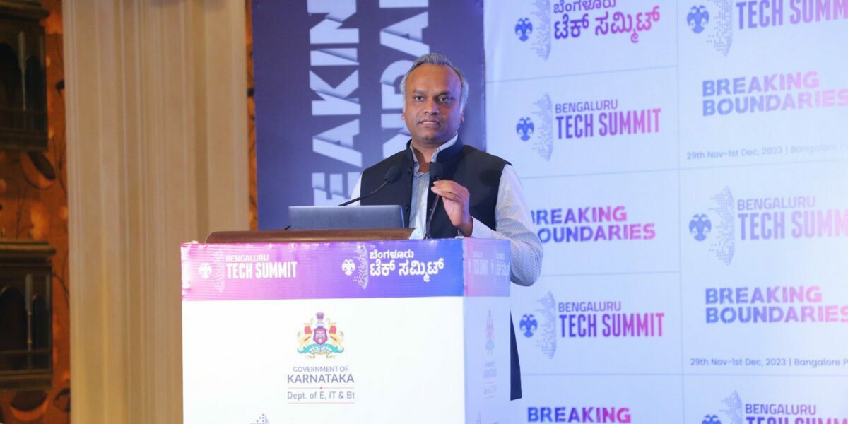 Priyank Kharge at the tech summit