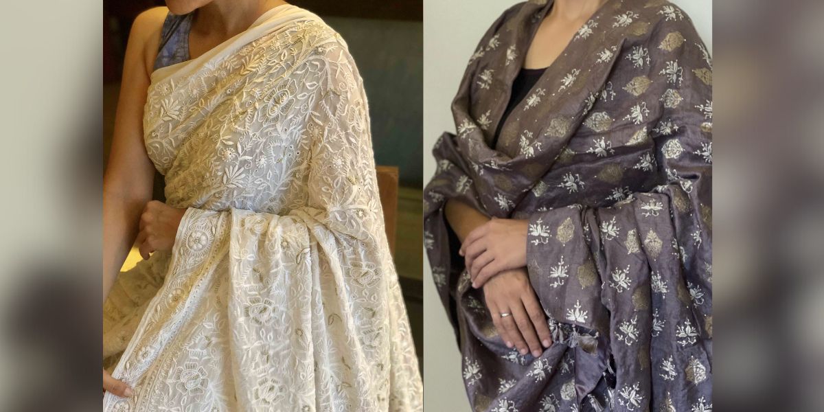 Woven Traditions will also feature a tapestry of fabrics, from ethereal Kota Doria with Chikankari to the timeless classic white-on-white embroidery on exquisite textiles. (Supplied)