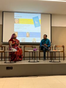 From the book reading held as part of the launch at BIC. (Supplied)