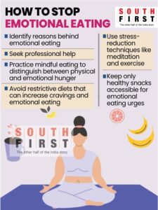 How to stop emotional eating. (South First)